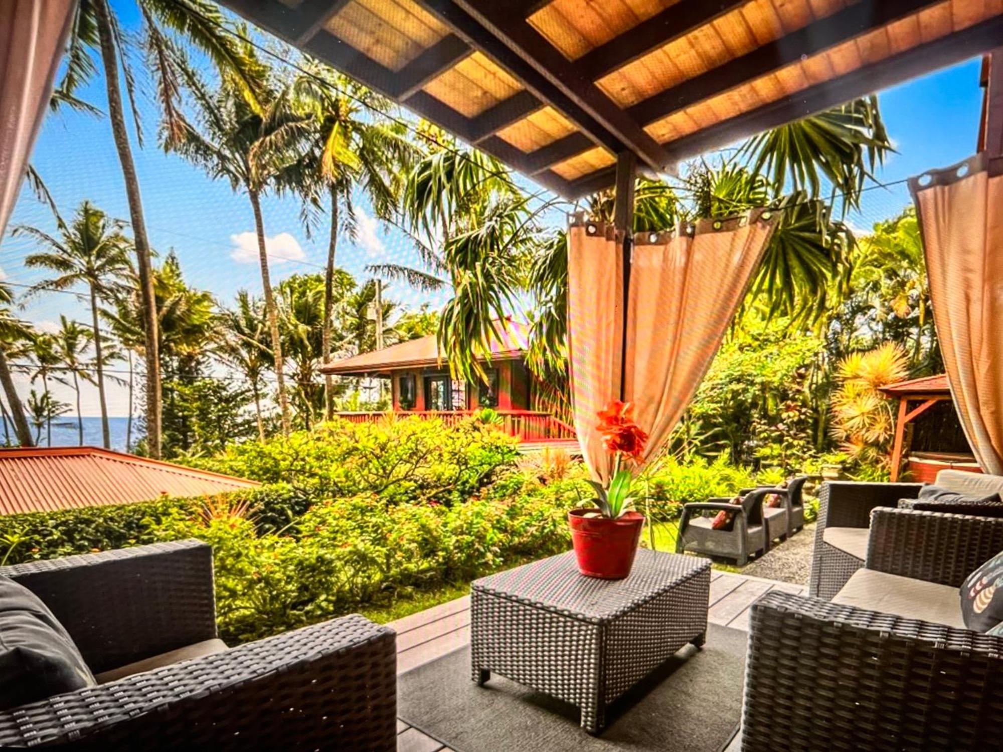 The Bali House And Cottage At Kehena Beach Hawaii Eksteriør billede