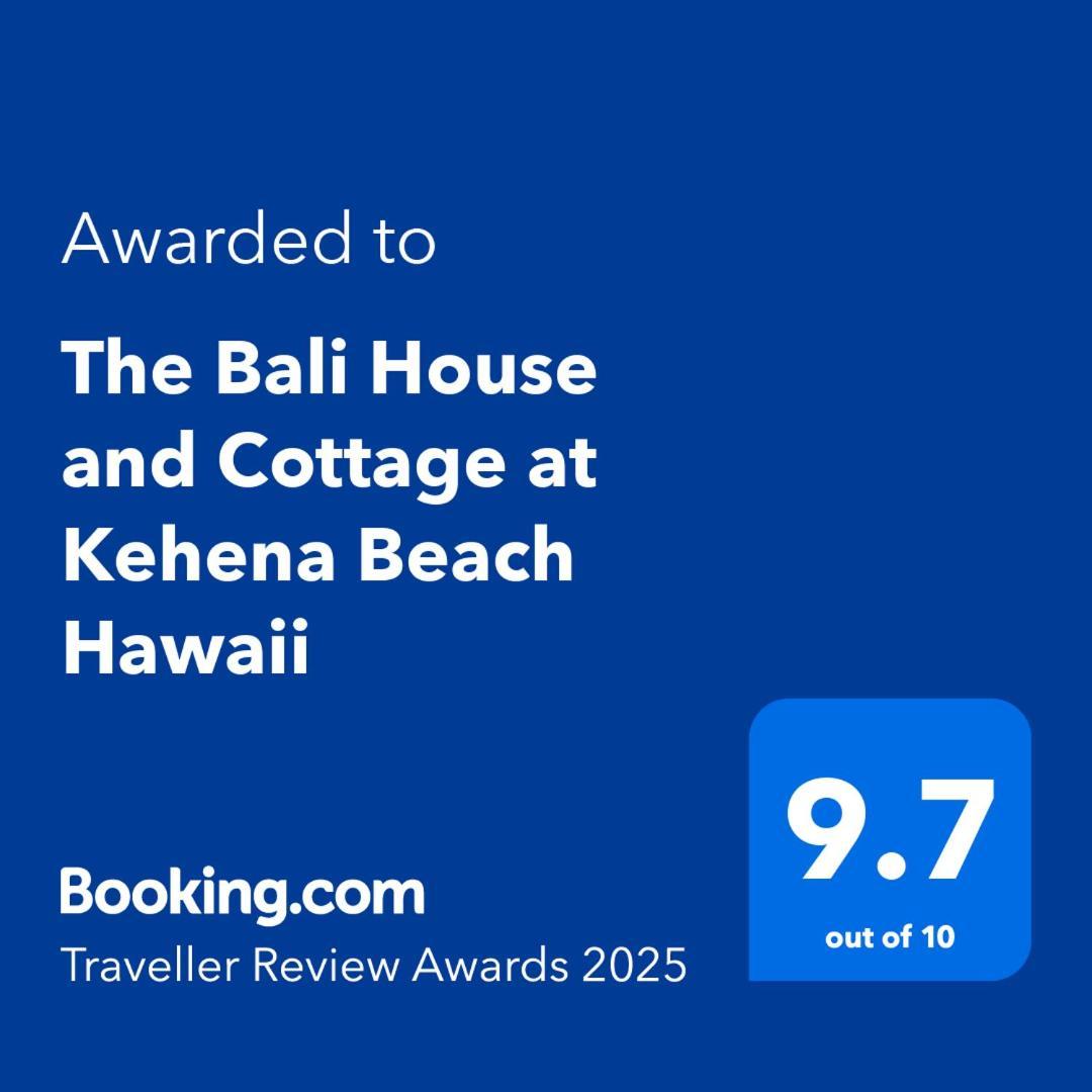 The Bali House And Cottage At Kehena Beach Hawaii Eksteriør billede